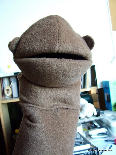 Faceless puppet
