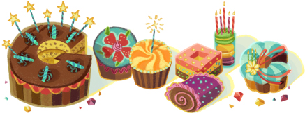 Google birthday doodle