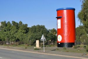 Giant post box Calvinia, South Africa