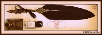 Quill pen Venice