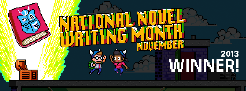 NaNoWriMo winner cover image