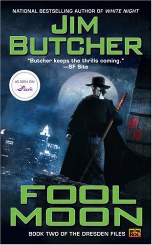 Fool Moon by Jim Butcher book cover