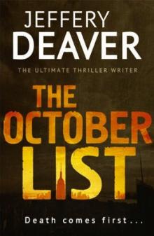 The October List by Jeffrey Deaver