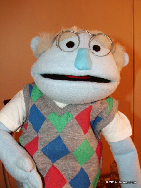 Grandpa puppet