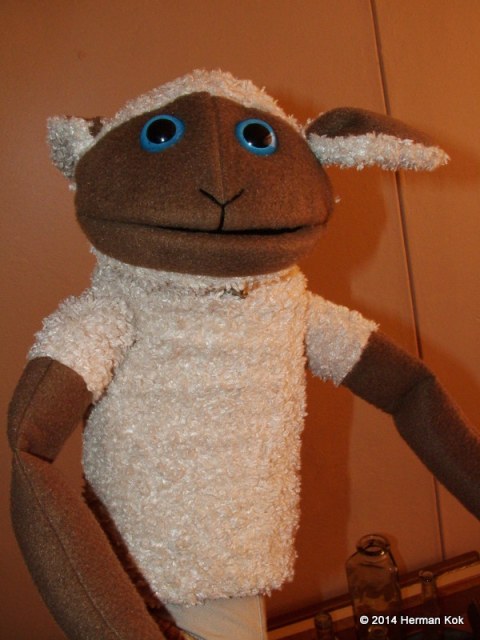 Sheep puppet