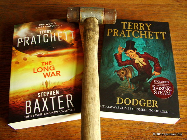 The Long War and Dodger book covers