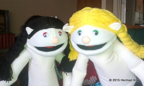 girl puppets